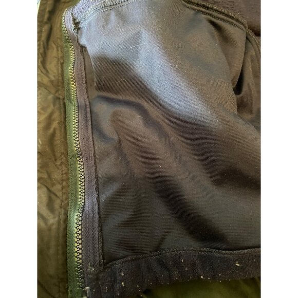 Columbia Mens Jacket Green & Navy 3 in 1 Zip Out Large - Picture 8 of 15